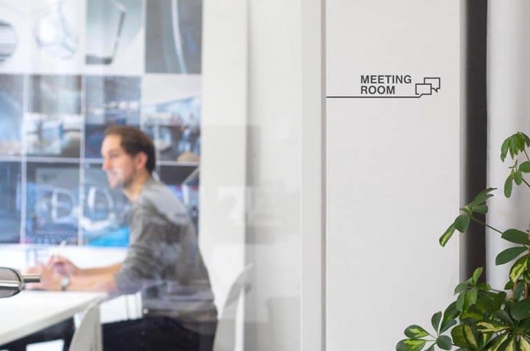 Signage System Meeting Room