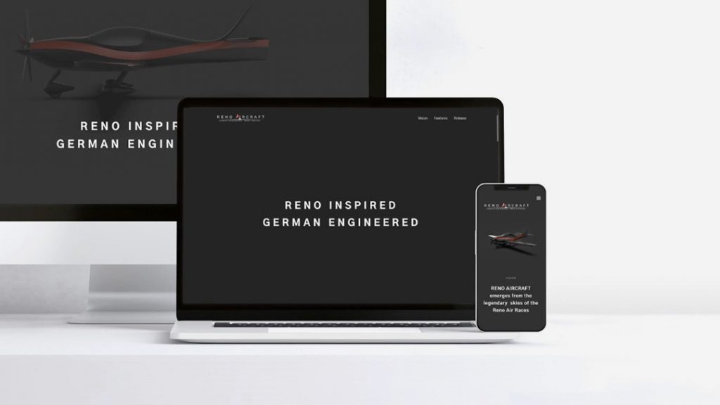 Website für Leichtflugzeuge