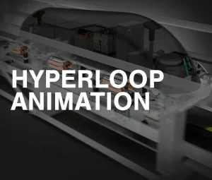Titelbild - Hyperloop Animation