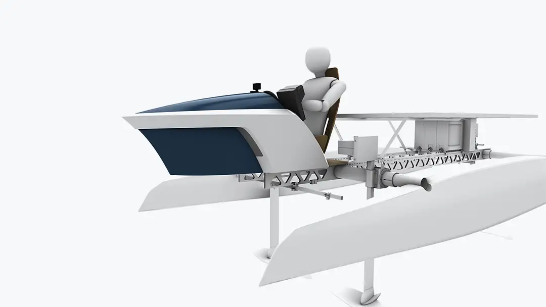 Produktdesign Cockpit Elektroboot Wannsea für Monaco Energy Boat Challange 2026