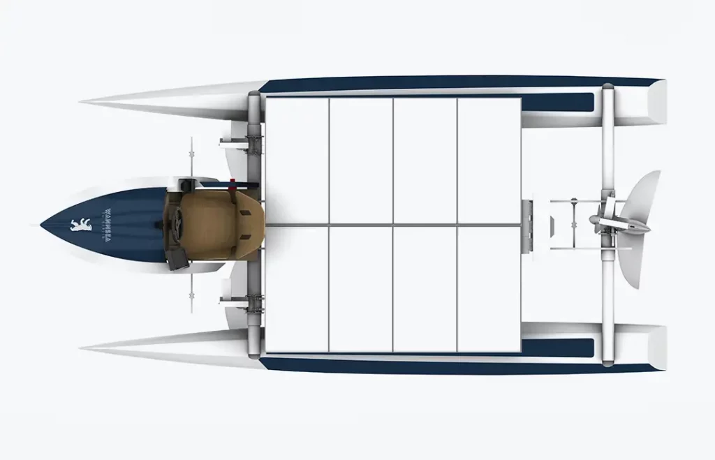 Produktdesign Elektroboot Wannsea für Monaco Energy Boat Challange 2026