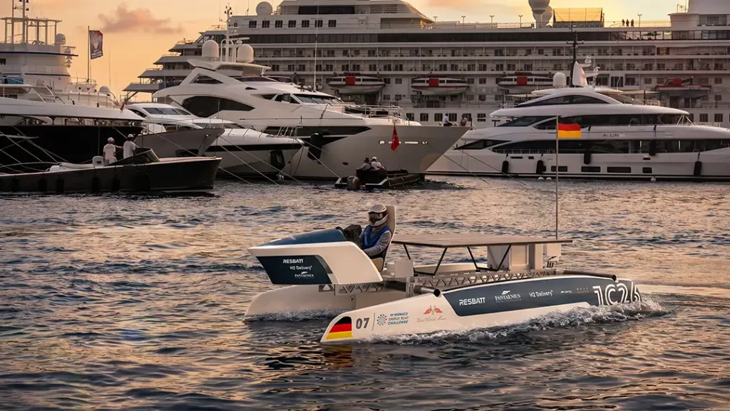 Produktdesign Elektroboot Wannsea für Monaco Energy Boat Challange 2026