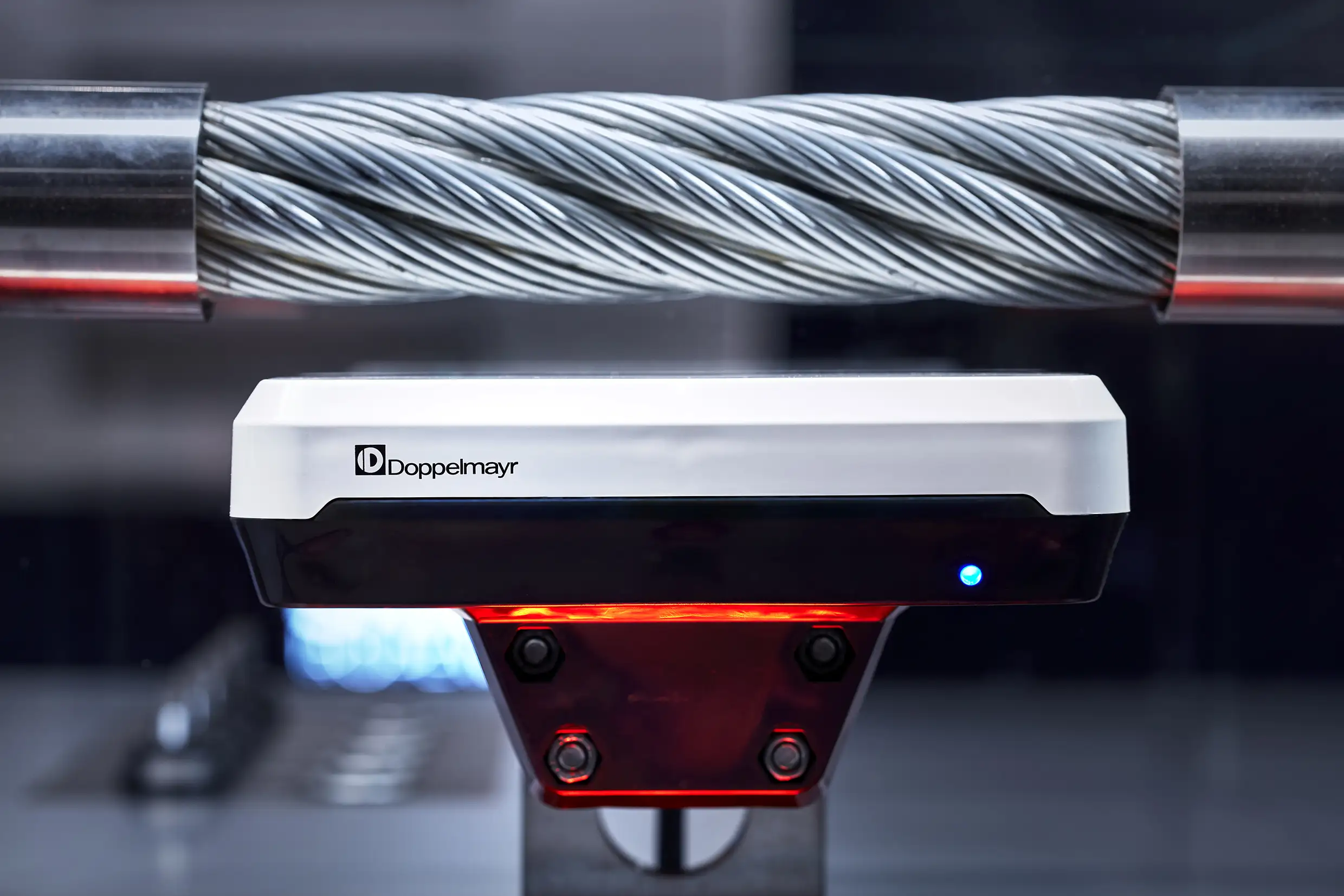 RPD Nexo Sensor für Seillageüberwachung bei Seilbahnsystemen