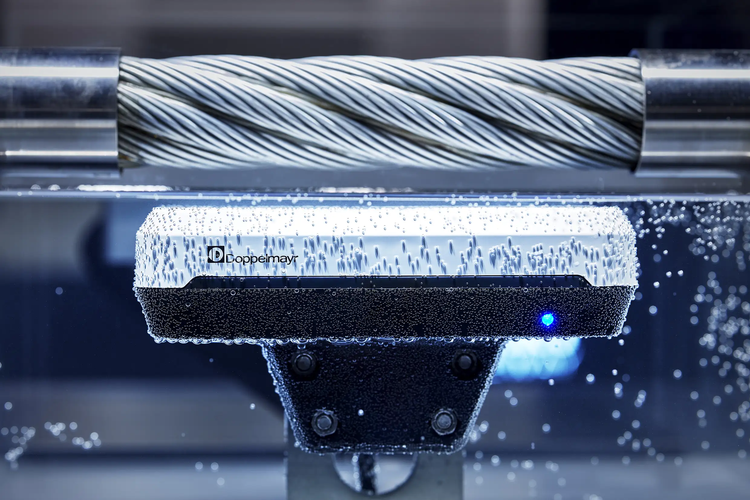 RPD Nexo Sensor für Seillageüberwachung bei Seilbahnsystemen