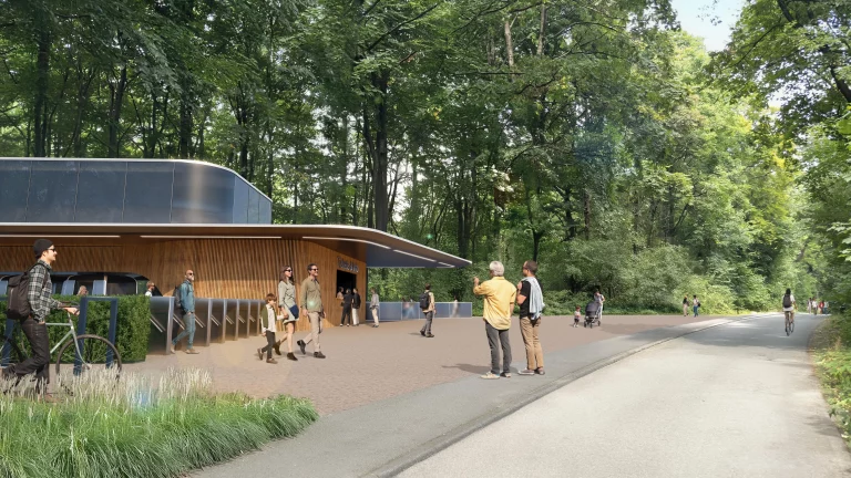 Seilbahnstation Königshöhe in Wuppertal Bundesgartenschau 2031