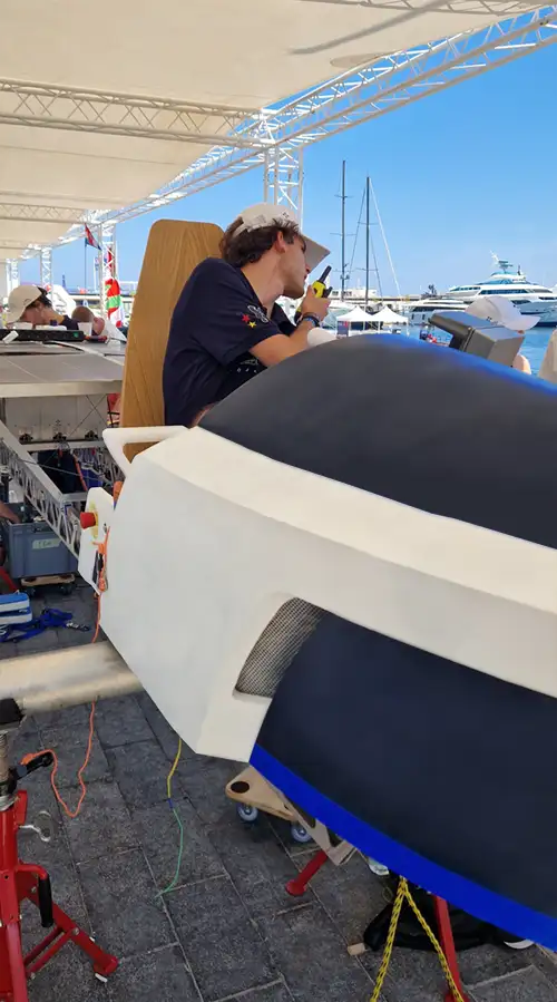 Produktdesign Cockpit Elektroboot Wannsea für Monaco Energy Boat Challange 2026
