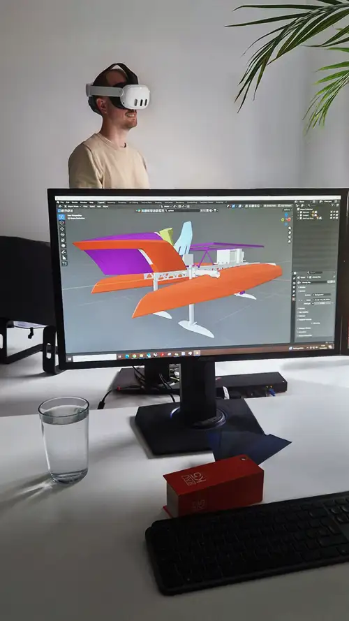 Produktdesign Cockpit Elektroboot Wannsea für Monaco Energy Boat Challange 2026