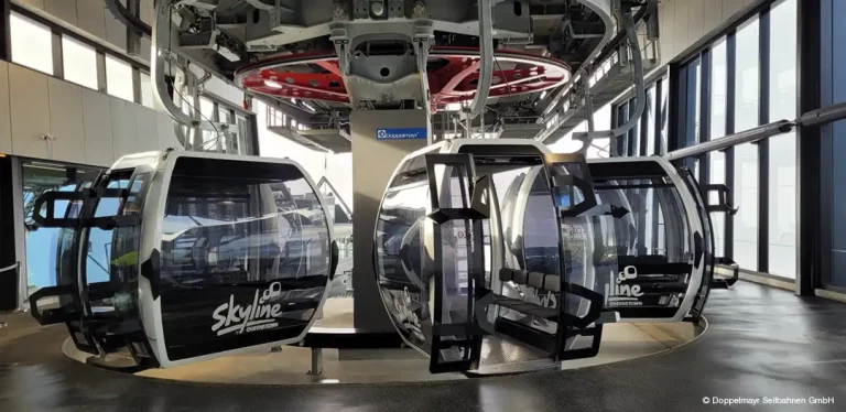 Seilbahn Skyline Bike Halter in Queenstown