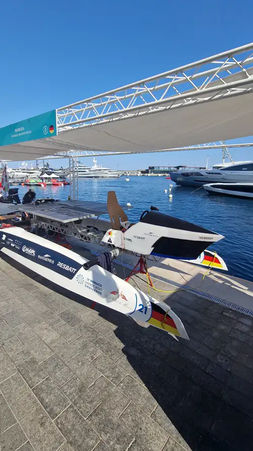Produktdesign Cockpit Elektroboot Wannsea für Monaco Energy Boat Challange 2026