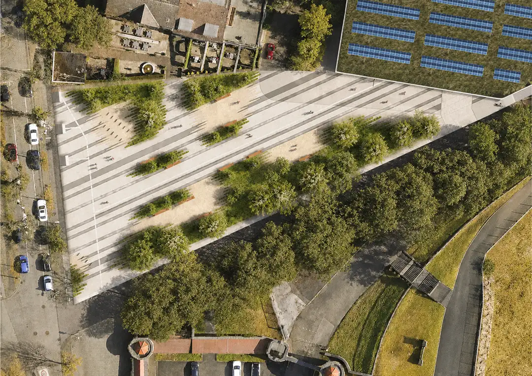 Seilbahnstation Zoo Talstation in Wuppertal Bundesgartenschau 2031